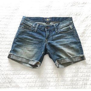 Lucky Brand "Riley" cuffed cut off shorts